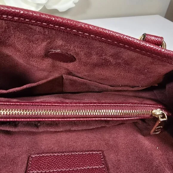 Coach Margot Carryall Tote Berry - Picture 9 of 12